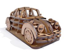 Maquette en bois à construire Volkswagen Coccinelle - kit en bois