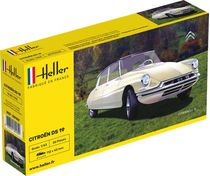 Maquette voiture de collection : Citroën DS 19 1:43 - Heller 80162