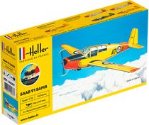 Maquette avion : Saab Safir 91 - 1:72 - Heller 56287