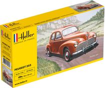 Maquette voiture : Peugeot 203 1/43 - Heller 80160
