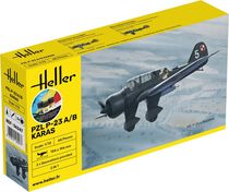 Coffret cadeau maquette avion polonais : Starter kit PZL 23 Karas 1/72 - Heller 56247