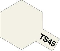 Tamiya 85045 - TS45 Blanc perle : Peinture acrylique
