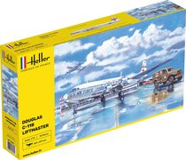 Maquette d'avion militaire : C-118 Liftmaster - 1/72 - Heller 80317