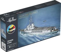 Maquette bateau : Starter Kit Jeanne d'Arc 1/400 - Heller 57034