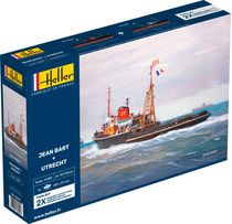 Maquette bateau : Jean Bart + Utrecht Twinset - 1:200 - Heller 85602