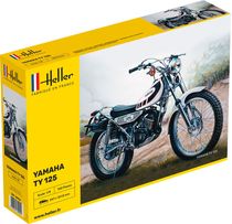 Maquette moto : Yamaha TY 125 - 1:8 - Heller 80902