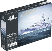 Maquette bateau : Escorteurs Rapides E52 - 1:400 - Heller 81094