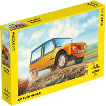 Puzzle 500 pièces - Citroën Mehari - Heller 20760