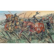 Maquette de Chevaliers et archers anglais - 1/72 - Italeri 06027 6027