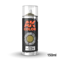 Peinture Spray vert olive – AK Interactive 1025