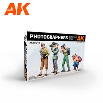 Figurines de différentes époques : Photographes 1/35 - Ak Interactive 35015 AK35015