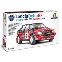 Maquette Lancia Delta 16V HF Integrale San Remo 1989 1/12 - Italeri 4712 04712