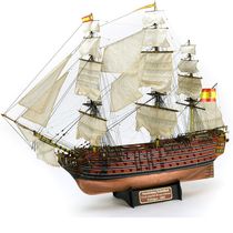 Maquette de voilier espagnol en bois : Nouveau Navire de Ligne Santísima Trinidad 1/84 - Artesania Latina 22901