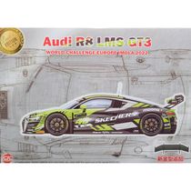 Maquette voiture plastique : Audi R8 LMS EVO GT3 World challenge 1/24 - Nunu Beemax 24044