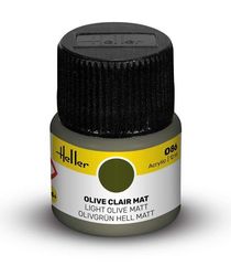 Peinture Acrylic 086 olive clair mat - Heller 086