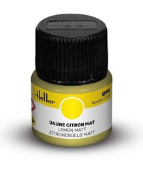 Peinture Acrylic 099 jaune citron mat - Heller 099