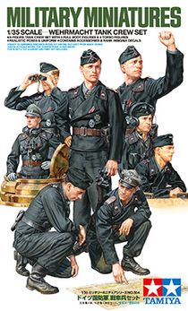 Figurines militaires - Tankistes Wehrmacht - 1/35 - Tamiya 35354