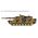 Maquette d'avion militaire : War Thunder Series Leopard 2 A4 1/35 - Italeri 35106