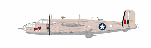 Maquette d'avion militaire : North American B-25C/D Mitchell 1/72 - Airfix A06015A