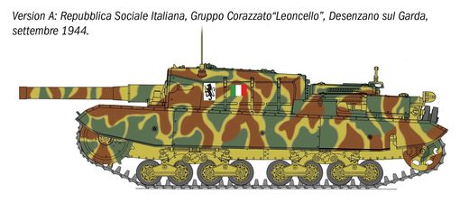 Maquette militaire : Char Semovente M43 da 105/25 Bassoto 1/35 - Italeri 6751 06751