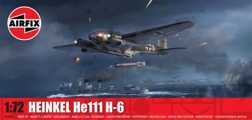 Heinkel He111 H-6 in 1:72 - Airfix A07007C