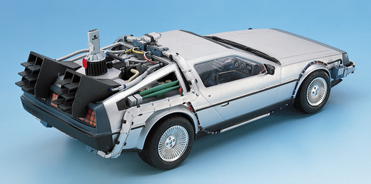 Maquette automobile : Delorean Retour vers le Futur II 1/24 - Aoshima 05917