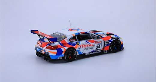 Maquette voiture : BMW M6 Gt3 2020 NLS winner 1/24 - Nunu PN24042