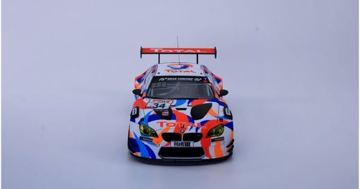 Maquette voiture : BMW M6 Gt3 2020 NLS winner 1/24 - Nunu PN24042