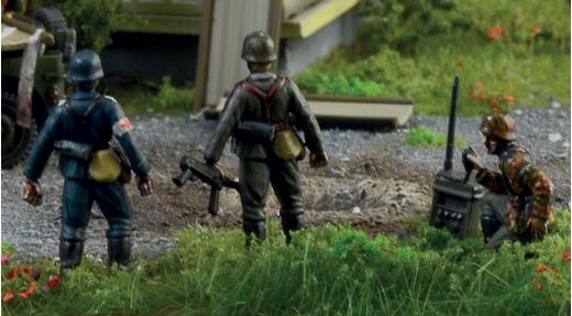 Diorama bataille militaire : Opération « Market Garden » Hartenstein Hotel 1/72 - Italeri 6107