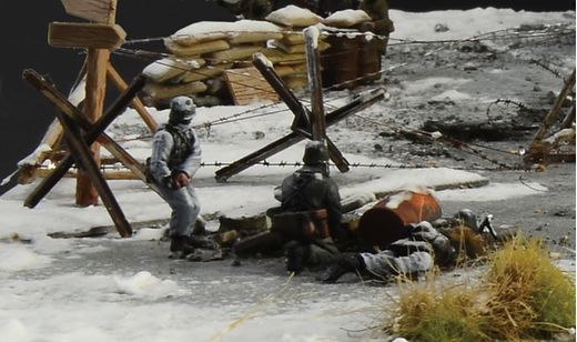 Diorama militaire : Bastogne 1944 (80e Anniversaire) 1/72 - Italeri 6186