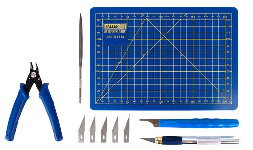 Outil de modélisme : Kit de démarrage outils de modélisme - Faller 170560