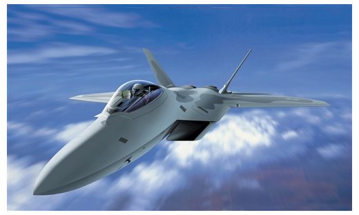 Maquette d'avion : Lockheed Martin F/A 22 Raptor - 1/72 - Italeri 01207 1207