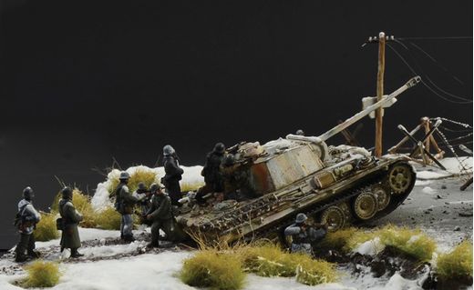 Diorama militaire : Bastogne 1944 (80e Anniversaire) 1/72 - Italeri 6186