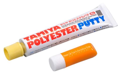 Accessoire de modélisme : Polyester Putty (40 g) – Tamiya 87097 - france-maquette.fr