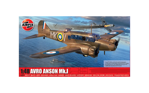 Maquette avion RAF : Avro Anson Mk.I 1/48 - Airfix A09191