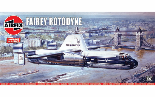 Maquette d'avion militaire : Fairey Rotodyne 1/72 - Airfix A04002V