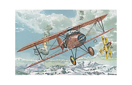 Maquette avion militaire : Albatros D.III Oeffag s.153 (early) 1/72 - Roden 024