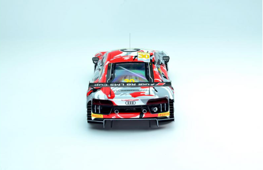 Maquette voiture plastique : Audi R8 LSM GT3 Macau 2015 1/24 - Nunu 24028