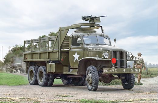 Maquette camion 6x6 : GMC 2 1/2 tonnes "D-Day" - Italeri 6271