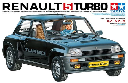 Maquette voiture de sport : Renault 5 Turbo 1/24 - Tamiya 24368