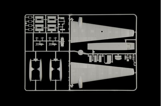 Maquette avion militaire : Junkers Ju52/3m 1/72 - Italeri 0102