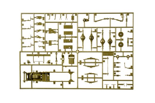 Maquette militaire : Chevrolet 15 CWT 1/35 - Italeri 0233