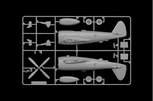 Maquette avion militaire : P-47D Thunderbolt (Europe) 1/48 - Italeri 2835