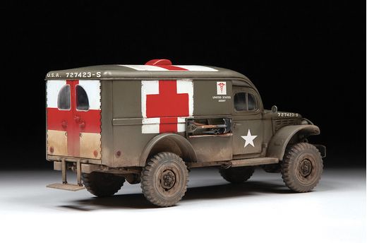 Maquette militaire : WC-54 Ambulance 1/35 - Zvezda 3711 03711