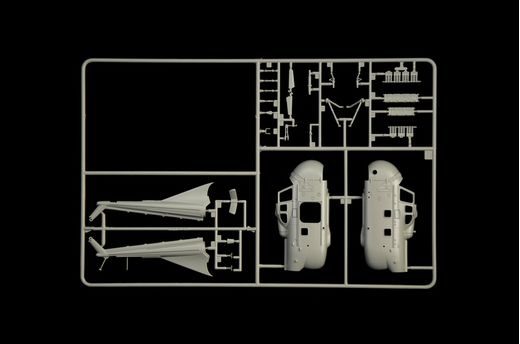 Maquette militaire : Hélicoptère HAS22 / HO4S-3 / H-19 - Italeri 1476