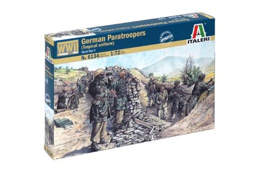 Paras Allemands Tenue tropicale - Italeri 06134