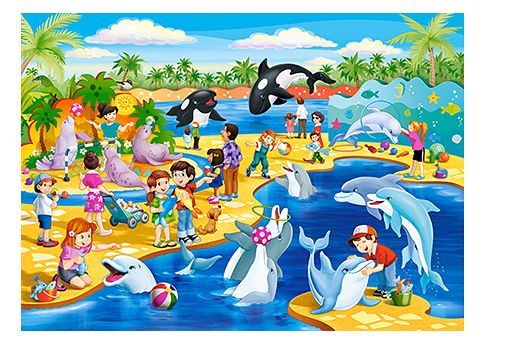 Puzzle Dauphin - 60 pièces - Castorland 066148