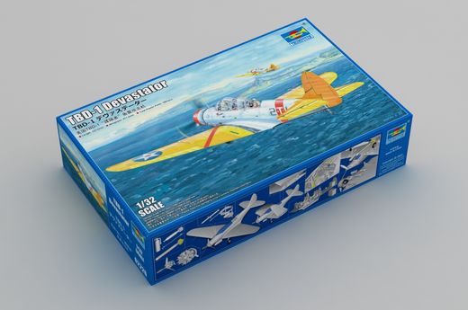 Maquette avion militaire : TBD-1 Devastator 1/32 - Trumpeter 02226