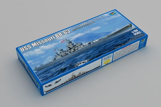 Maquette bateau : USS Missouri BB-63 1/700 - Trumpeter 6748, 06748