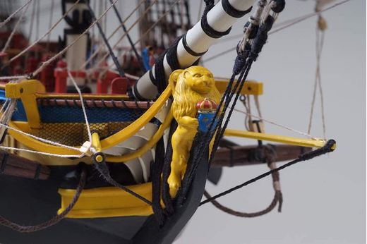 Sac de sport en toile de lin du bateau Hermione fabriqué en France